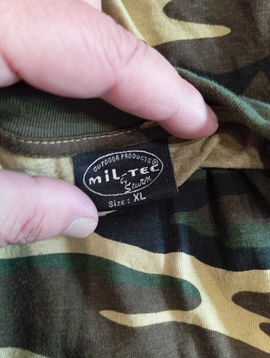 штаны MIL-TEC Sturm Woodland XL и лонгслив Mil-Tec Sturm XL