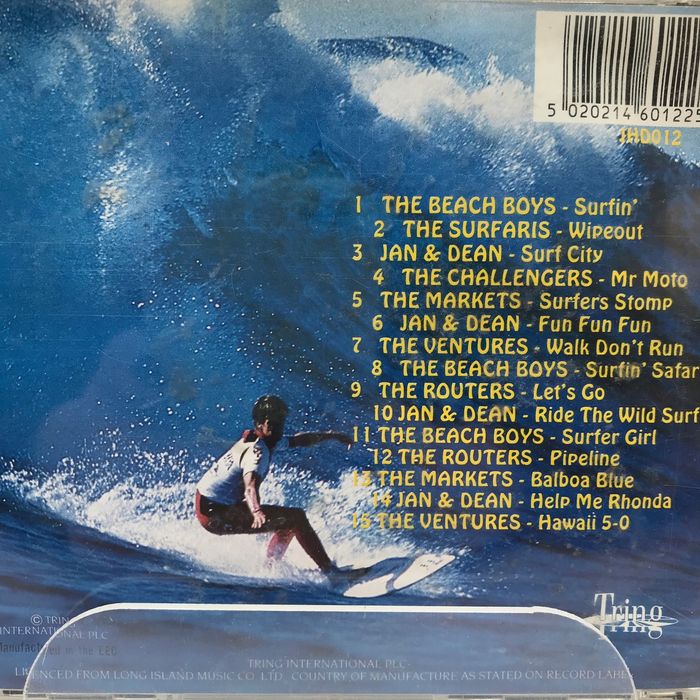 cd - various - the ultimate surfing album