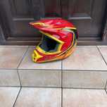 Kask fly cross enduro L fox