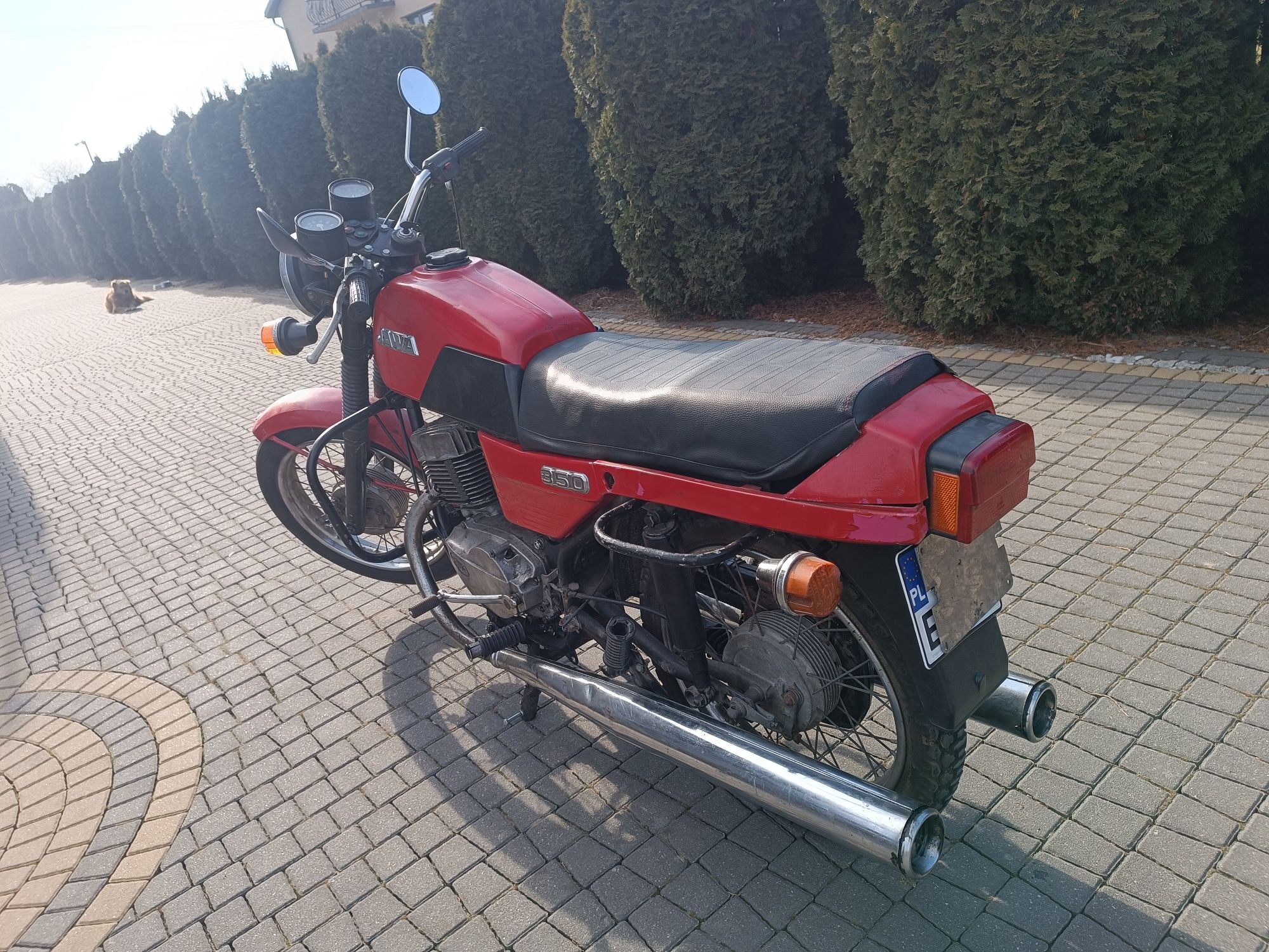 Jawa ts 350 zamiana zamienię motocykl quad cross prl auto bus itd