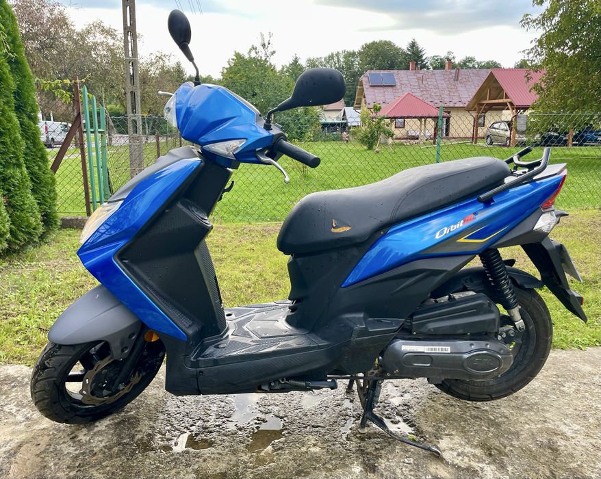 SYM Skuter 50 / 100% Sprawny 2023R Niski Przebieg Transport RATY RATY