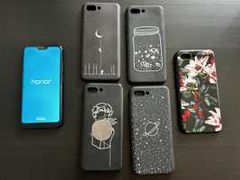 Smartfon Huawei Honor 10 czarny + Gratis 5 Case na telefon Jak nowy!