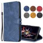 Etui MRSTER do Samsung Galaxy Note 10+ - Skórzane w stylu Retro Blue