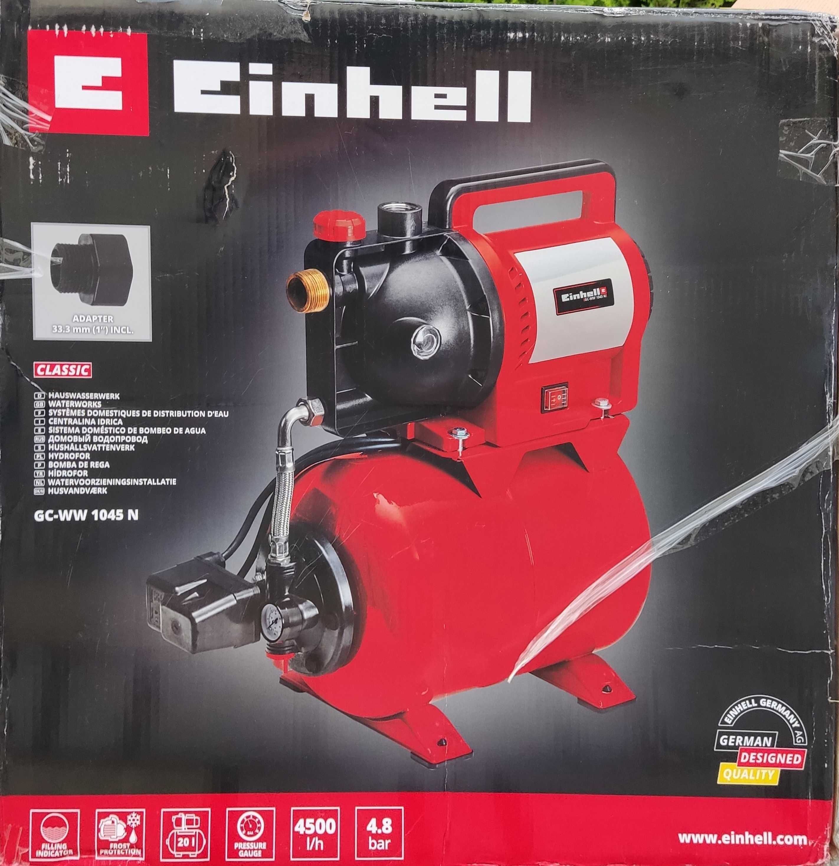 Hydrofor EINHELL GC-WW 1045 4,8 bar