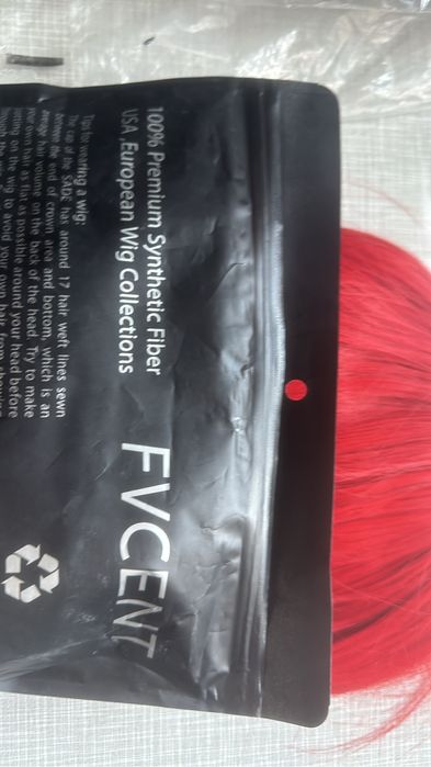 Парик рудий для косплею або свят