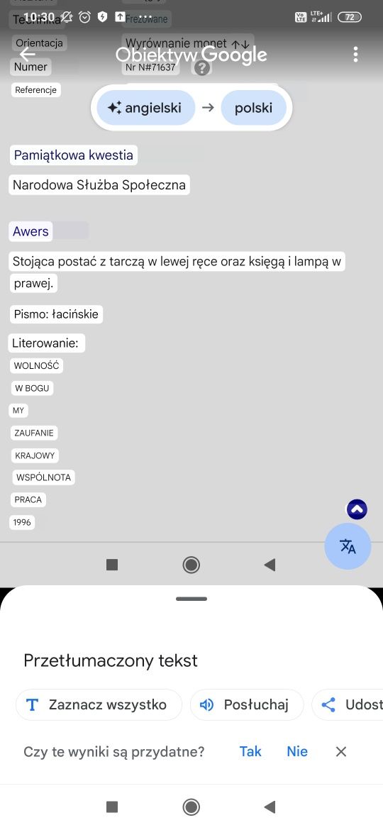Srebrna moneta 1 dolar