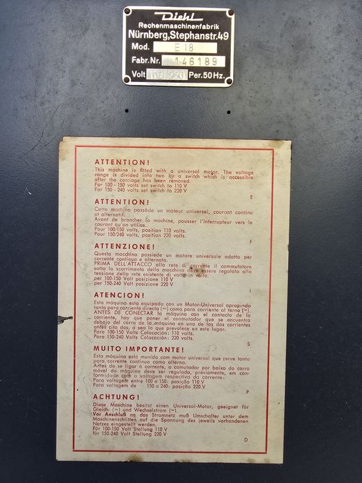 Calculadora Mecânica Eléctrica