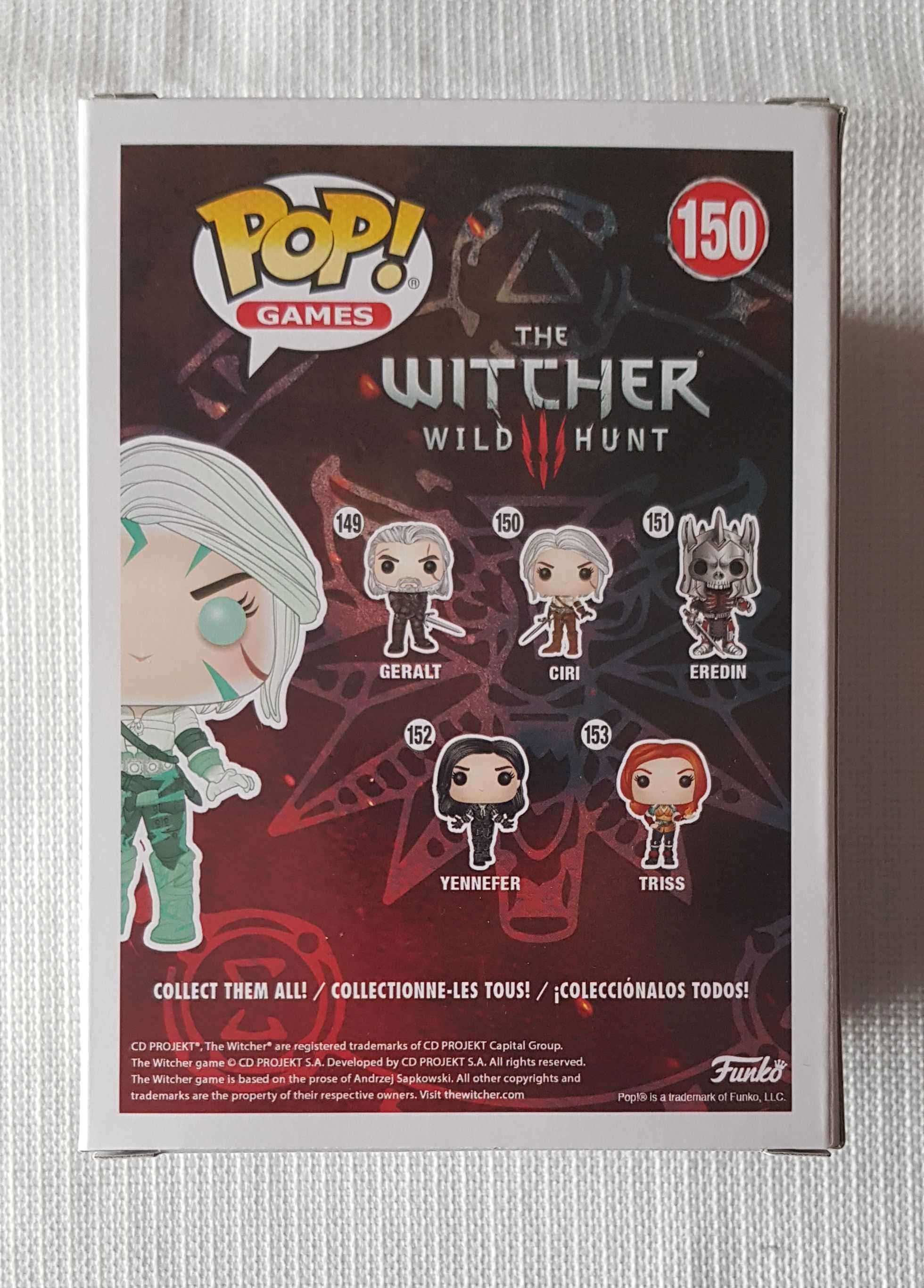 Funko Pop Ciri 150 E3 2019 GITD + hard case