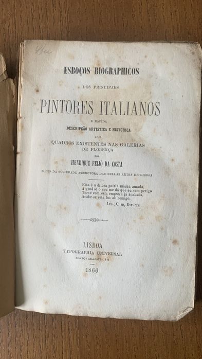 Esboços biographicos dos principaes pintores italianos