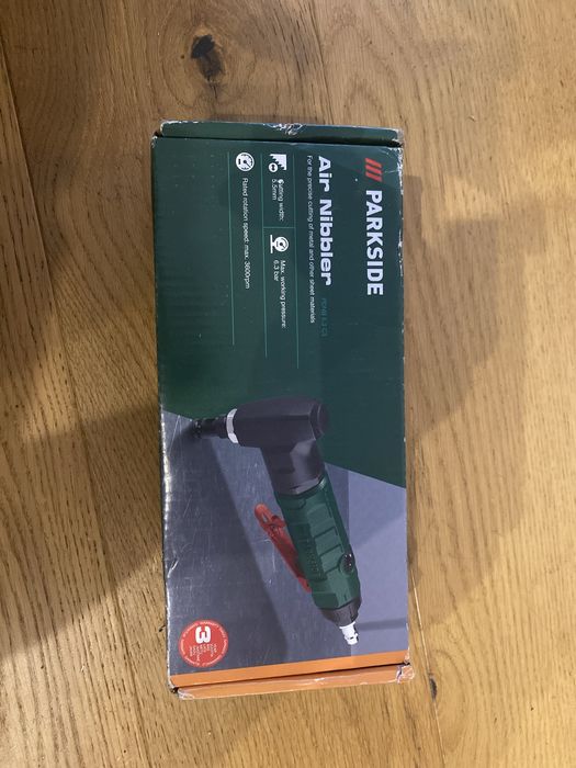 Parkside pneumatyczne nożyce do blachy