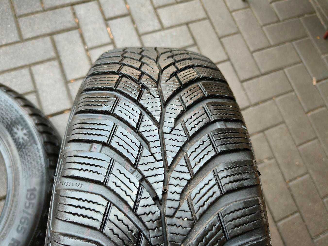 195/65 91T R15 CONTINENTAL WC TS870 7mm 2022r Zimowe Opony 2szt