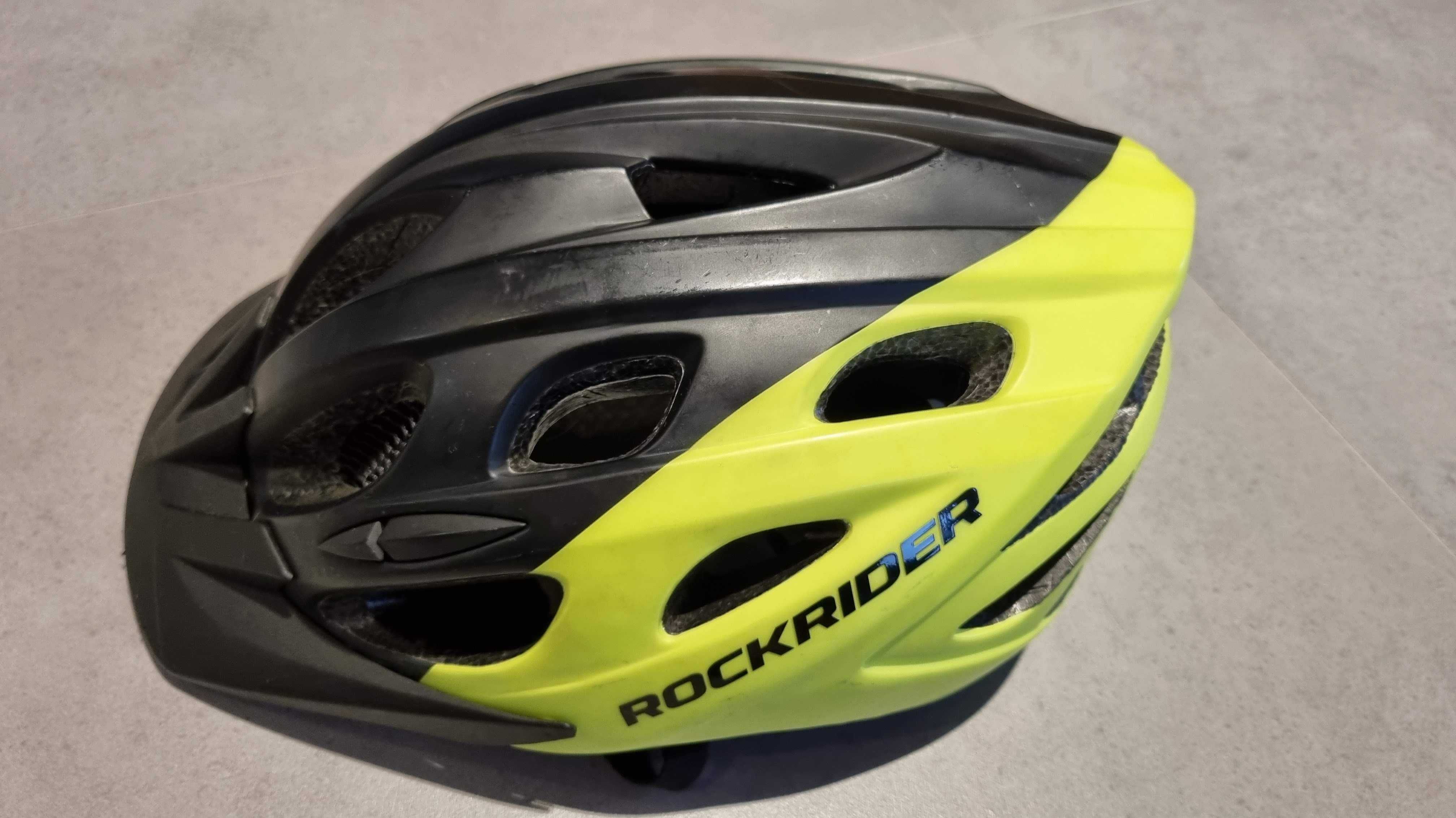 Kask Bitwin Teen MTB 500 fluo rozmiar S 51-56 cm