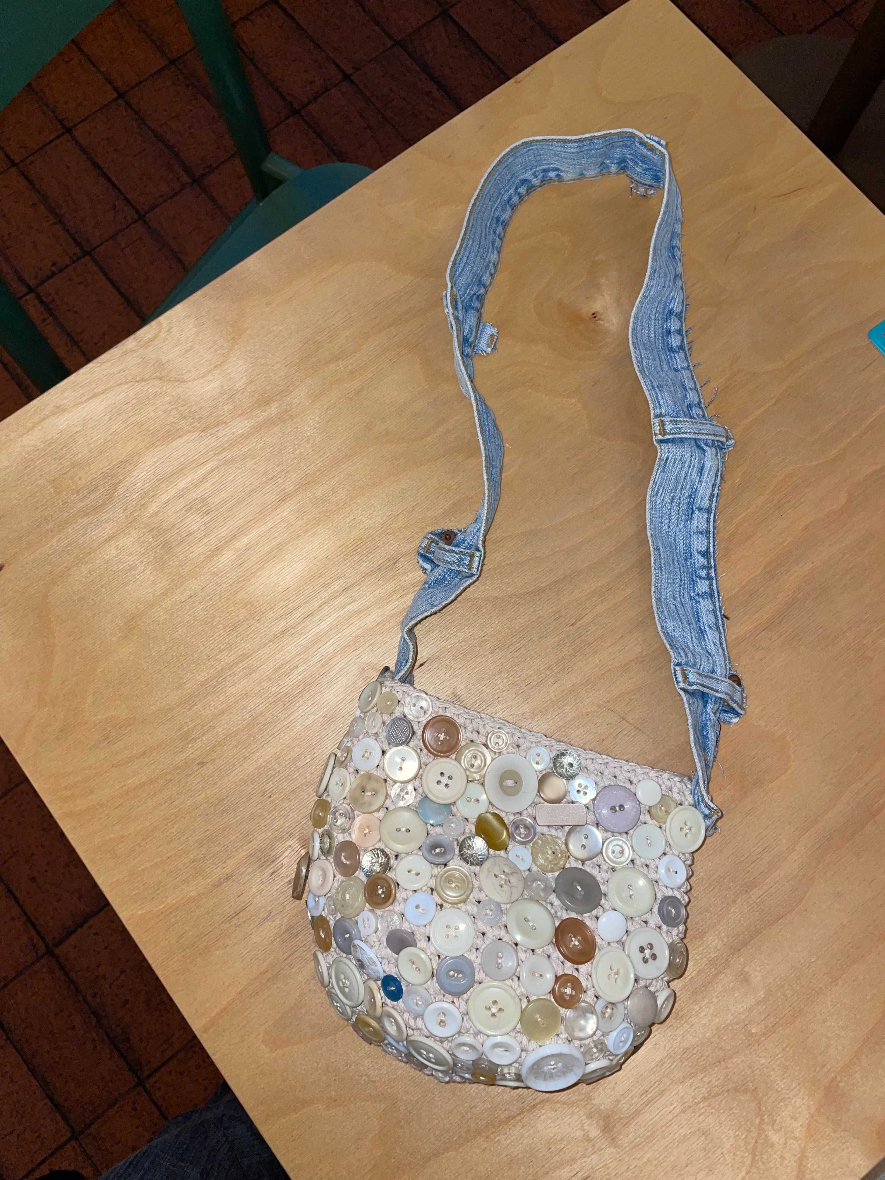 crochet bag upcycle