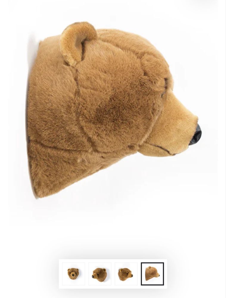 Urso peluche parede