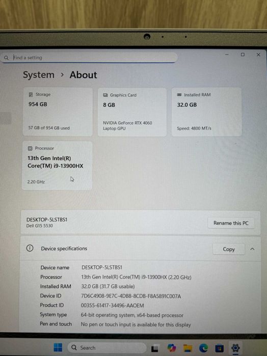 Ноутбук Gigabyte Aero 16 4K Amoled|i7-12700H|DDR5-16GB|1TB|RTX 3070 Ti
