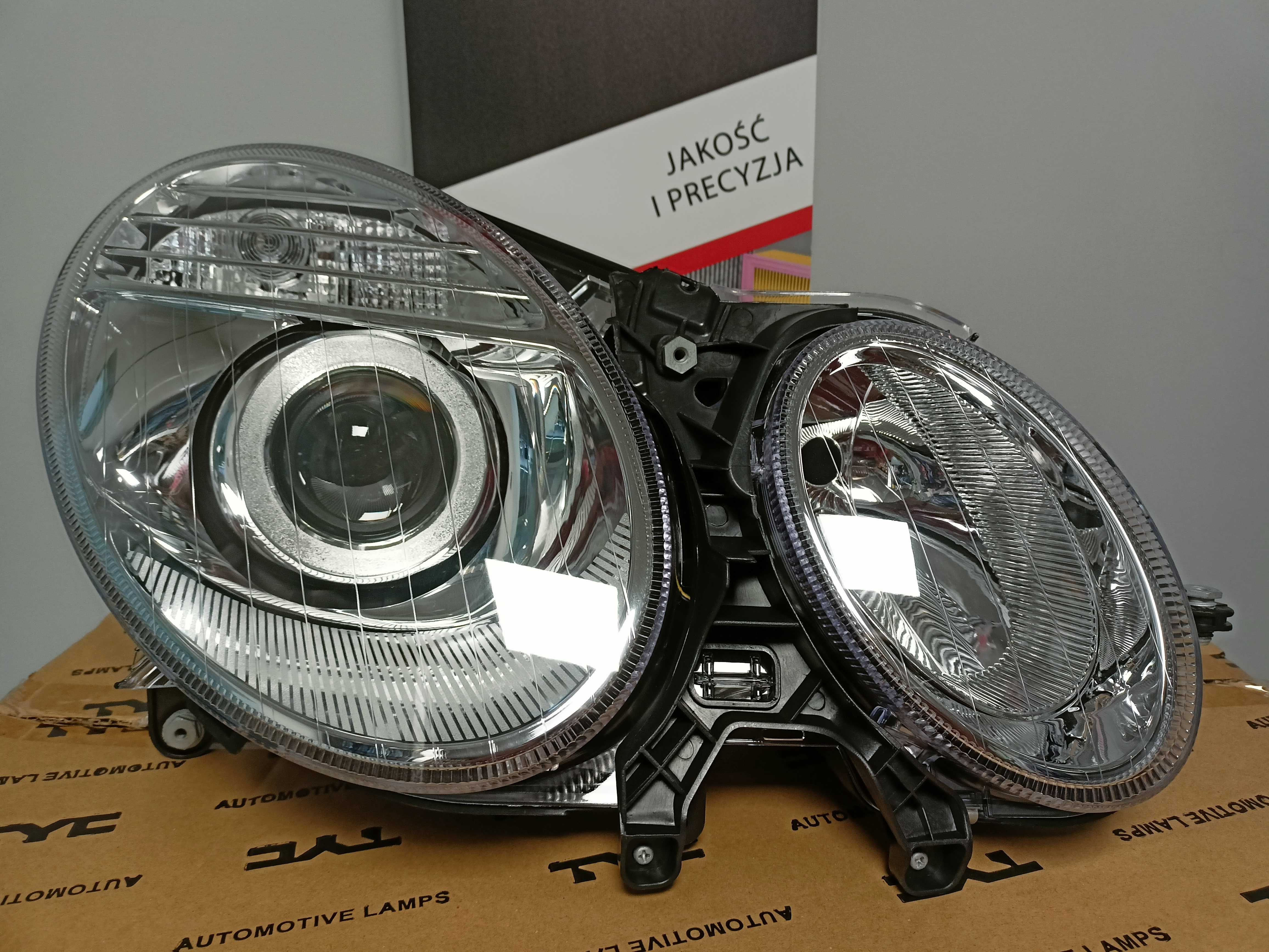 Mercedes E-Klasa W211 06- 09 Lampa/Reflektor przód prawy.>PROMOCJA !!!