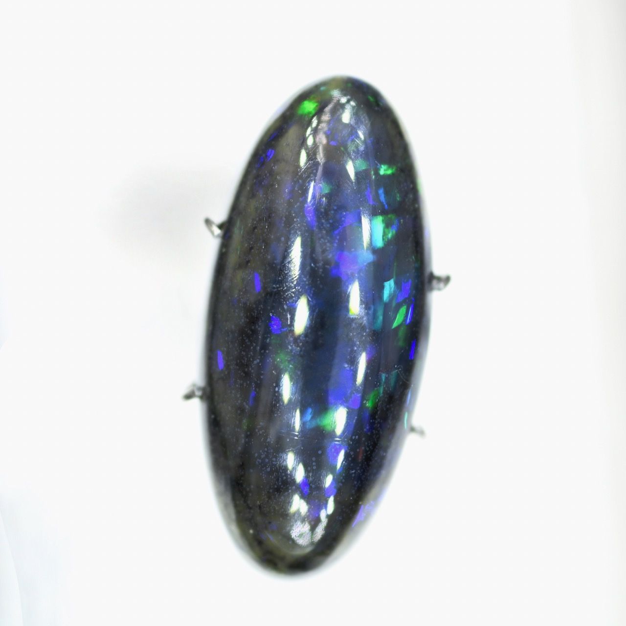 etiopski opal czarny 5,02 ct na pierścionek