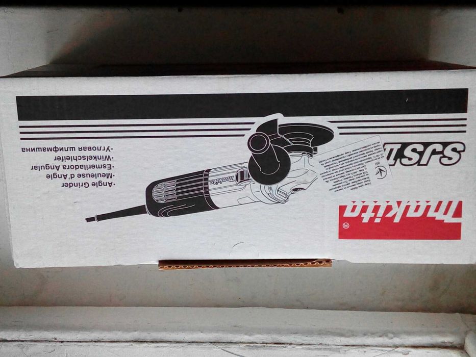 Болгарка регулятором оборотов ушм Makita GA5040C 1400W гарантия 3 года