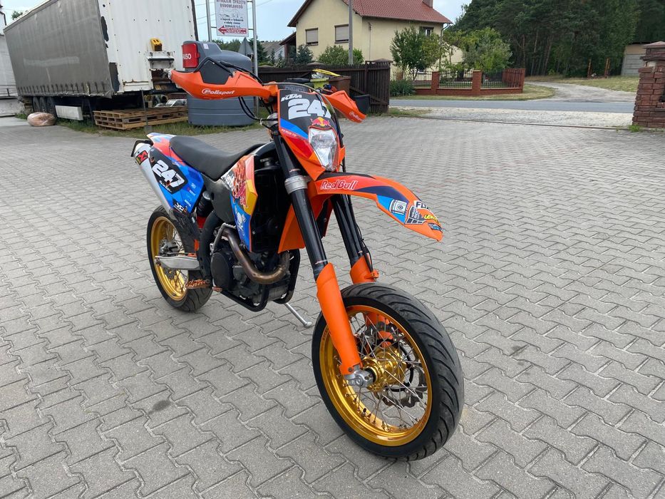 Ktm exc 450  2008 enduro supermoto