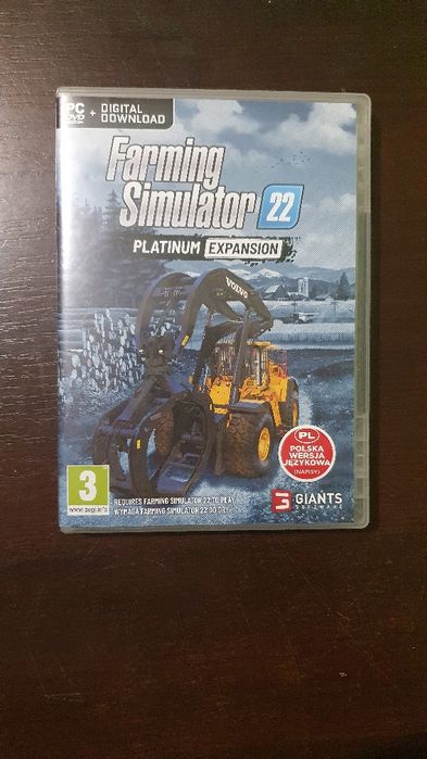 Płyta z dodatkami farming simulator 22 (opis)