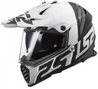 Kask LS2 MX436 PIONEER evo EVOLVE WHITE BLACK enduro quad atv