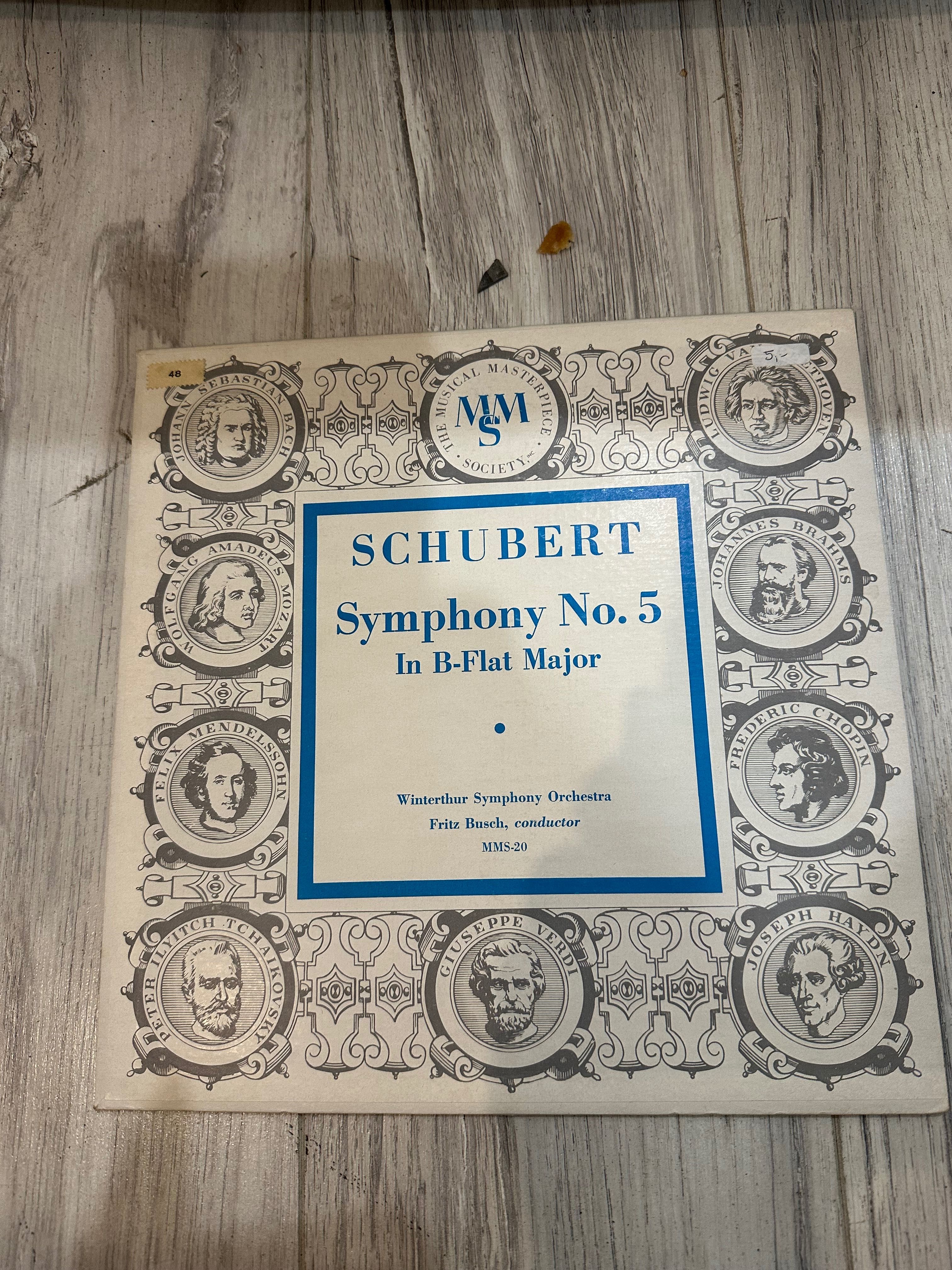 Winyl 10” Schubert Symphony No.5 In B-Flat Major