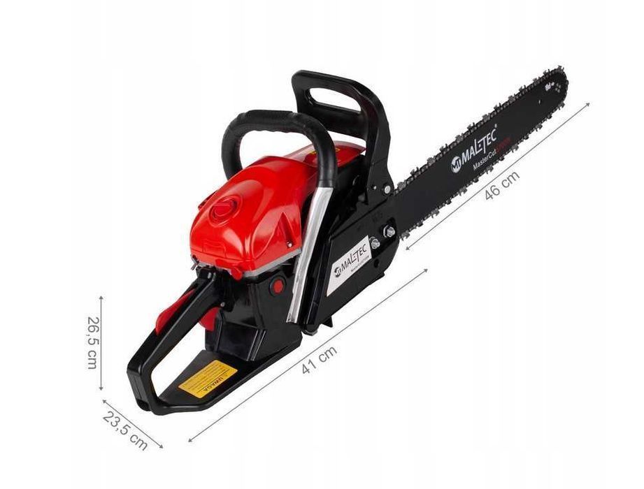MOCNA PIŁA Łańcuchowa SPALINOWA Maltec 4200 W / 5,7 KM GRATISY NOWA!