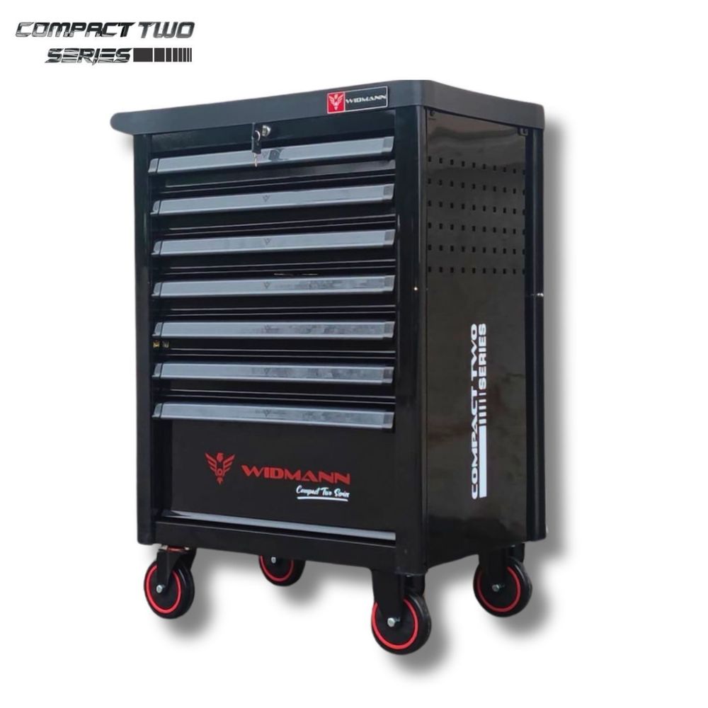 Carinho de ferramentas widmann completo com 6 gavetas cheias