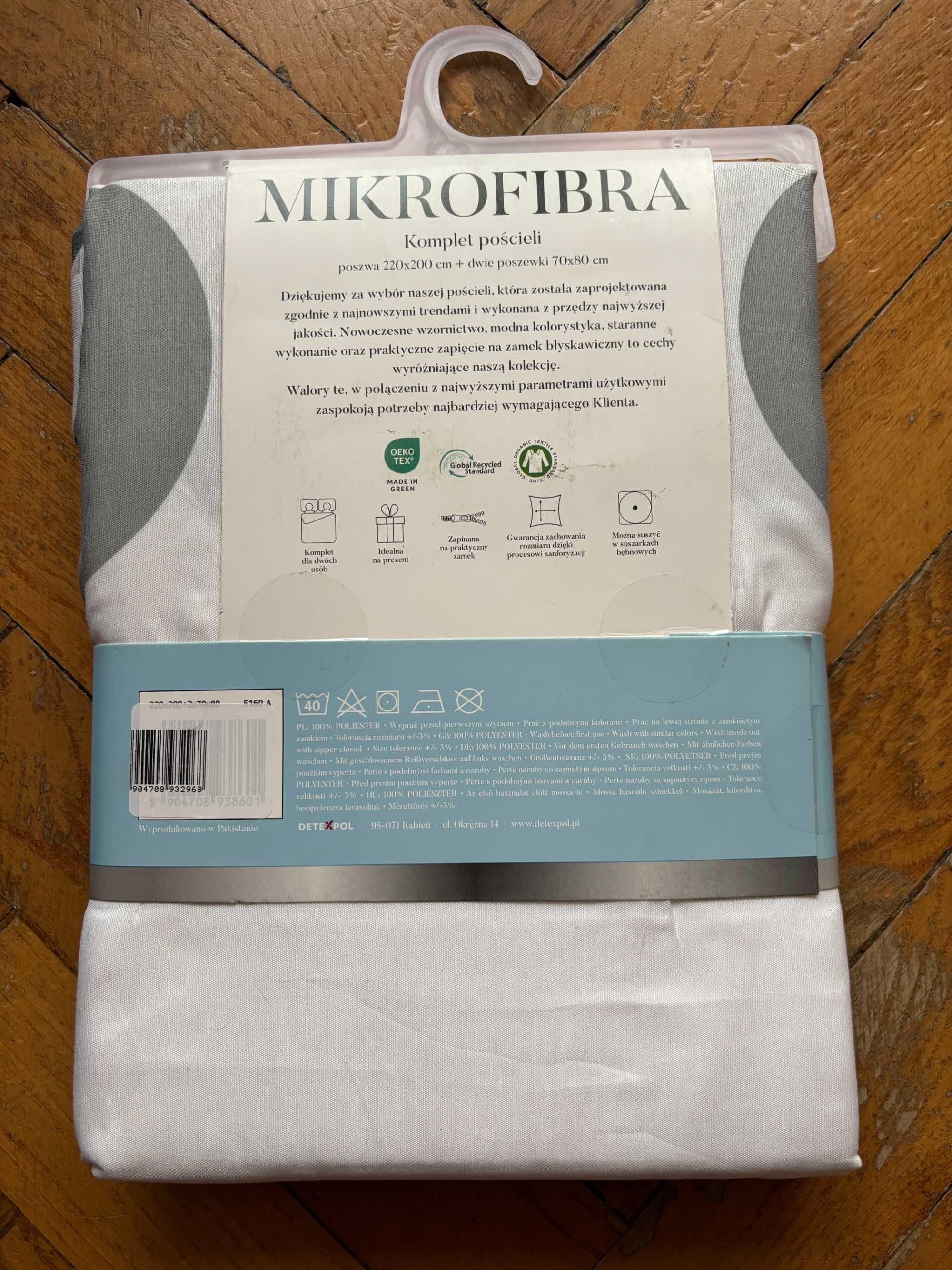 Pościel mikrofibra 220x200, 2x 70x80