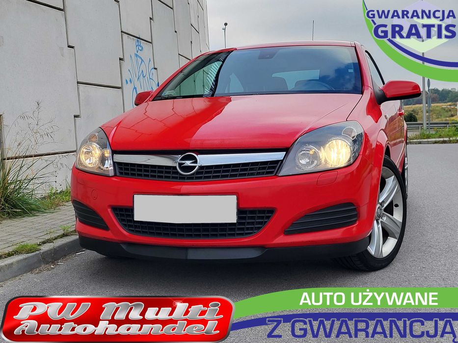 Opel Astra GTC 1.6 Benzyna + LPG Fotele RECARO Alu18 ZAMIANA GWARANCJA