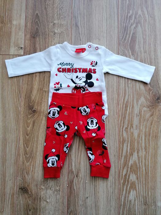 Zestaw ubranko świąteczne Boże Narodzenie rozmiar 56