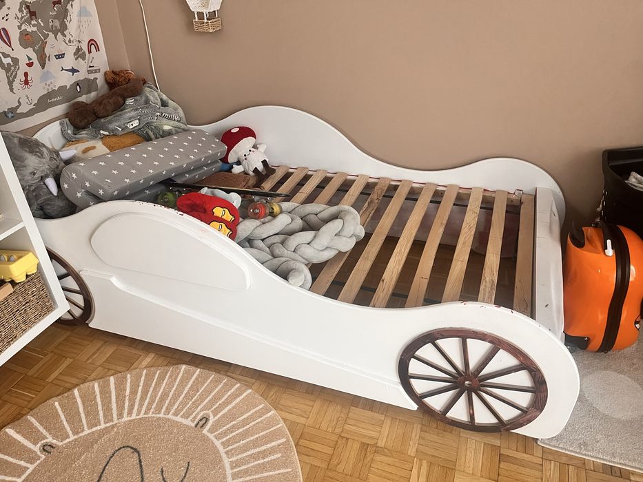 Lóżko dzieciece dla chlopca samochod