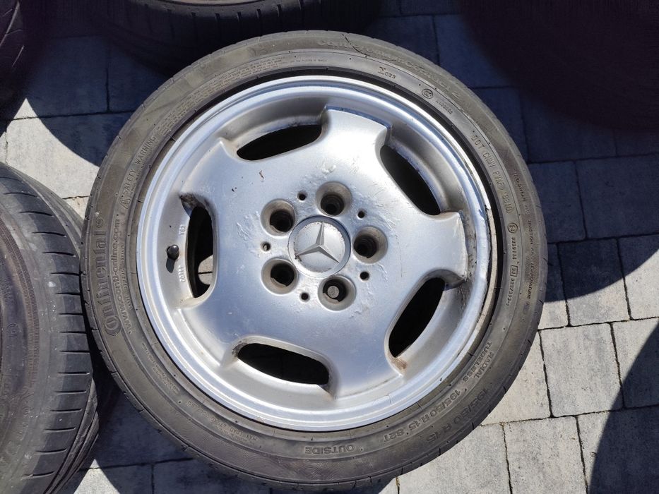 Alufelgi Mercedes 15 cali 5x112 letnie koła