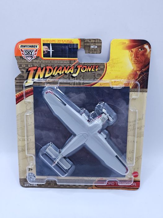 Matchbox- INDIANA JONES - Samolot sky Busters mbx Airliner+ mata