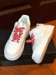 Promocja\Posiadać Dowód*air NikeForce1Supreme BrązowyUnisexTrampki