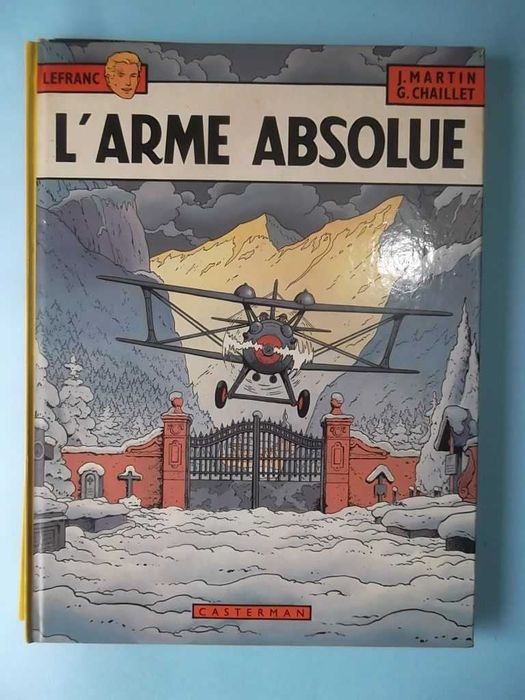 LEFRANC - Jacques Martin - álbuns de BD em língua francesa.