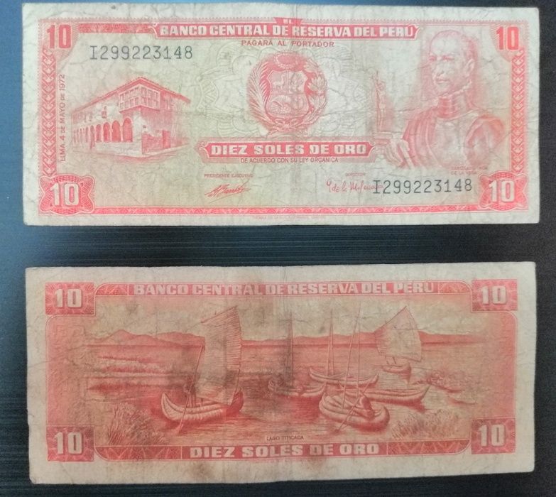 notas Rodhesia notas Perú notas Finlandianotas Brasil
