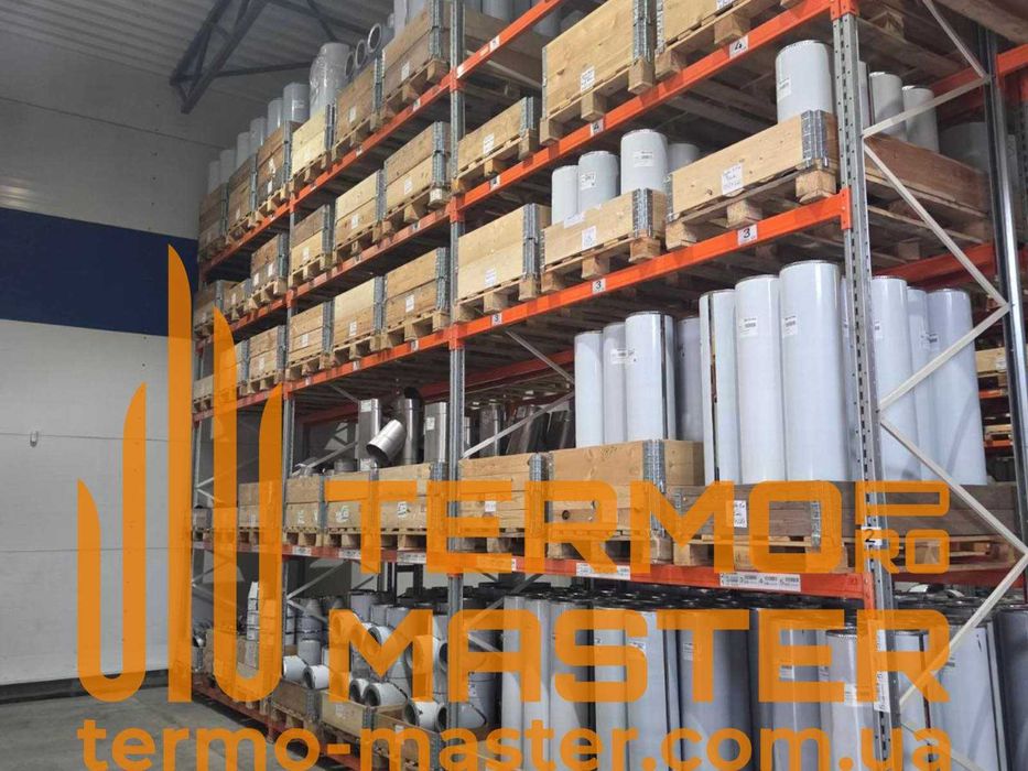 Димохідні труби,коліна,трійники 160/220 в 1мм,Чорні труби