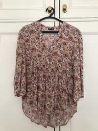 Blusa estampada da Zara