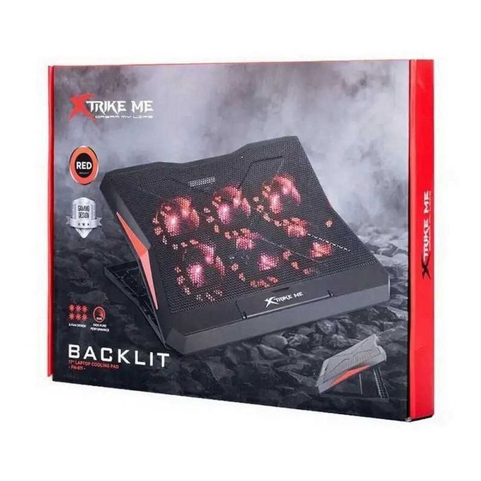 Охлаждающая подставка под ноутбук до 17" XTRIKE ME FN-811 регулятор