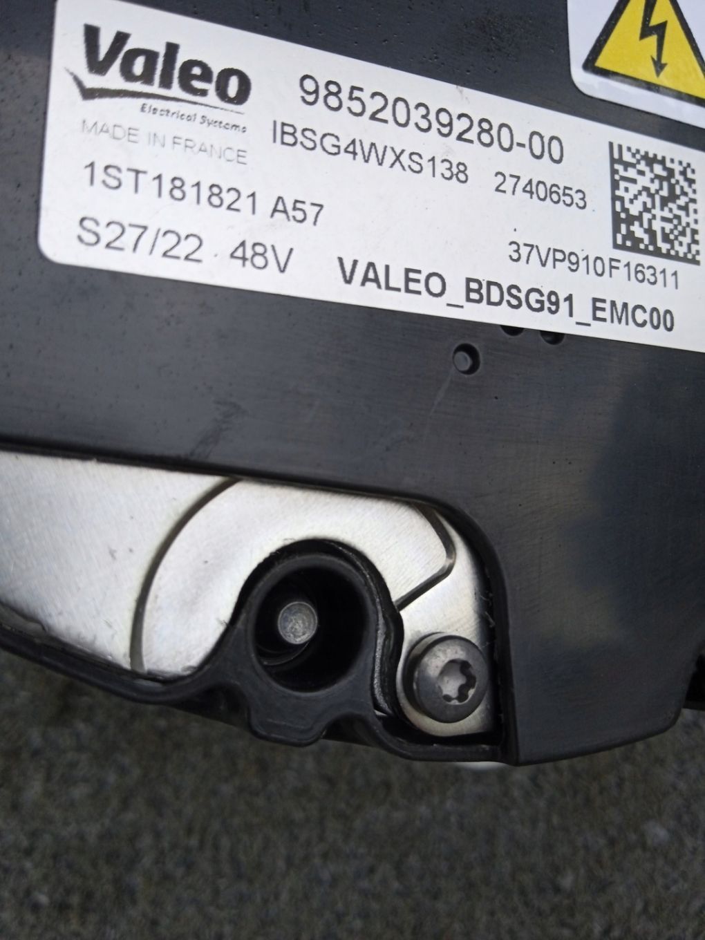 Alternator Citroen C5 Aircross 1.2 Hybrid