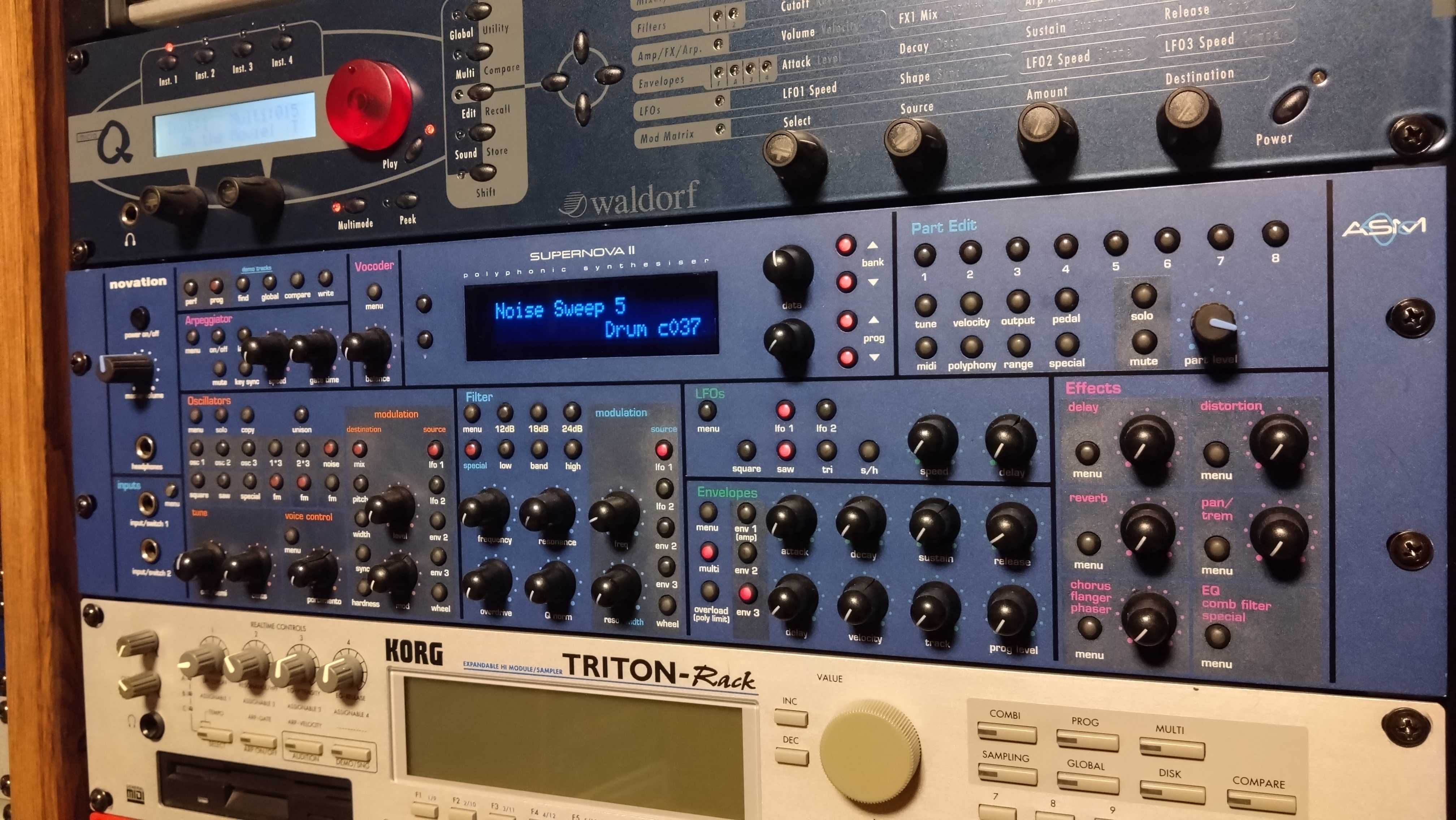 NOVATION Supernova II - Kultowy syntezator w wersji RACK