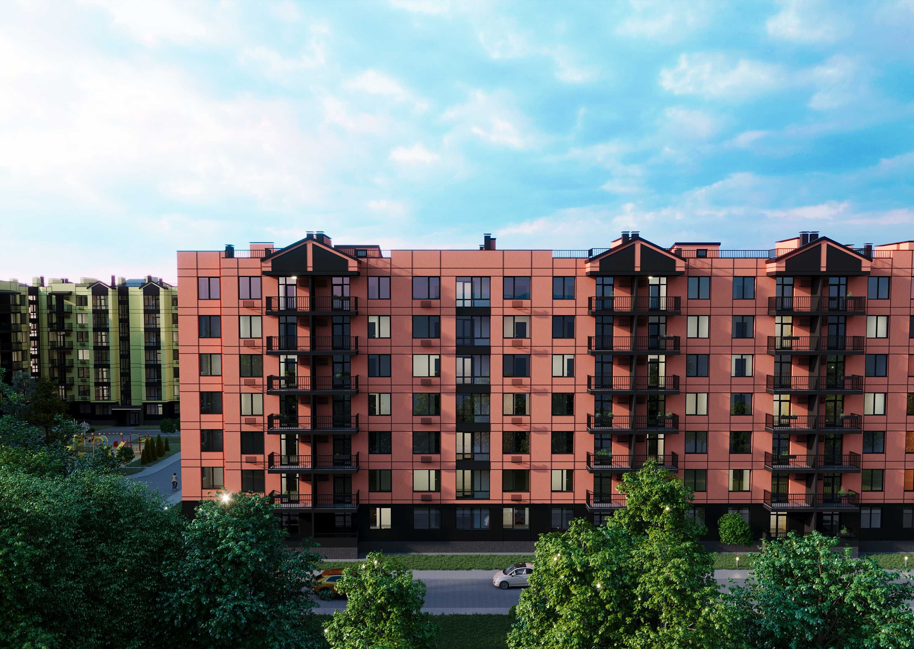 1к квартира 48,13 м² однокімнатна Софіївська Борщагівка КРЕДИТ