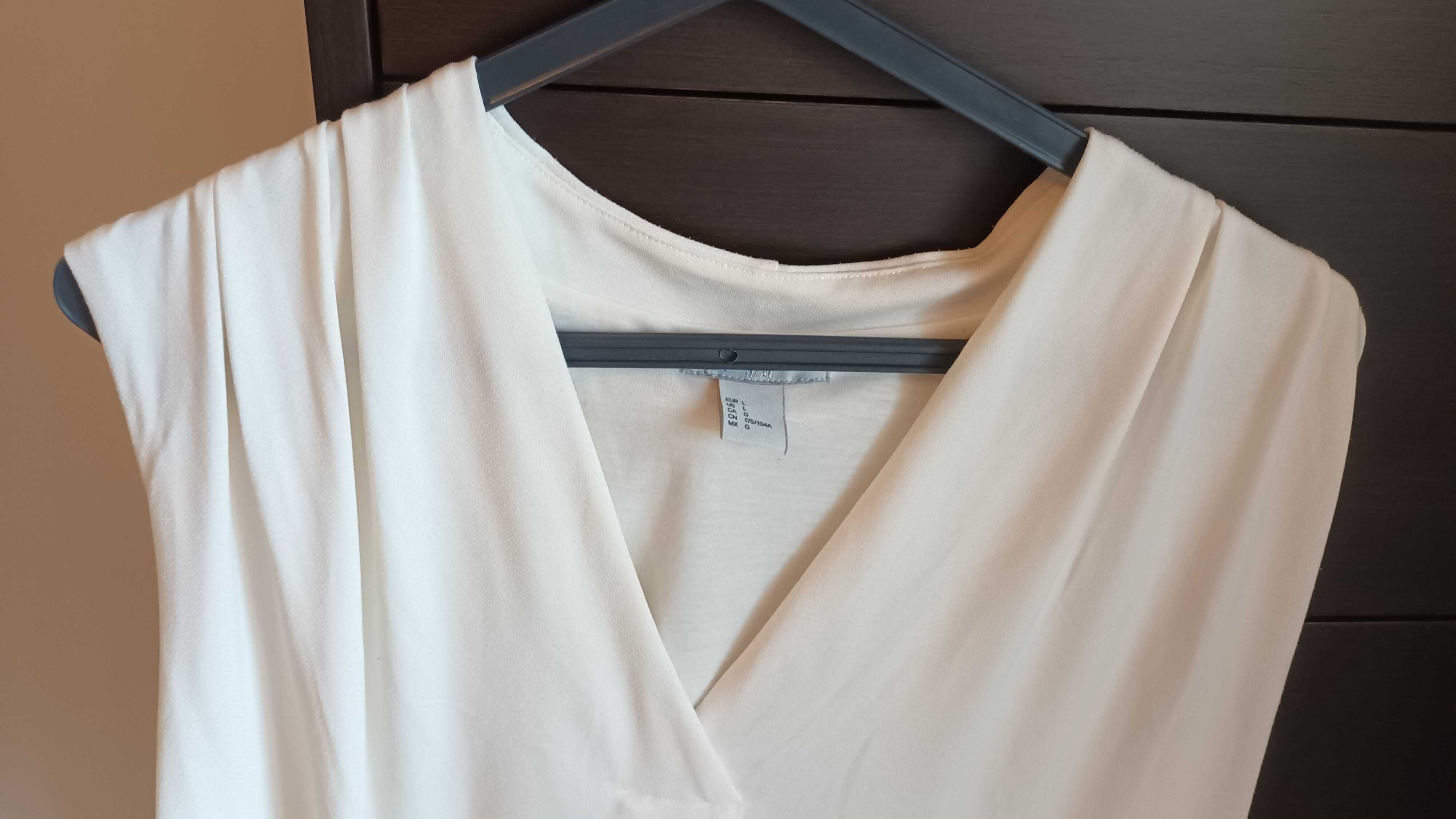 Túnica em branco da H&M