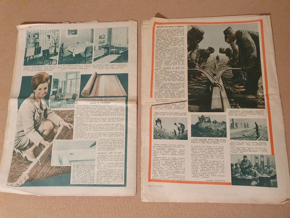 Stare czasopisma gazety Przyjaciółka PRL 2 szt 66r/67r