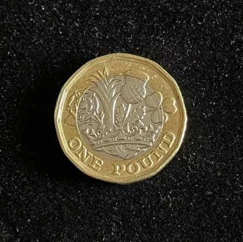 one pound 2017 elizabeth ii inglaterra - coleção