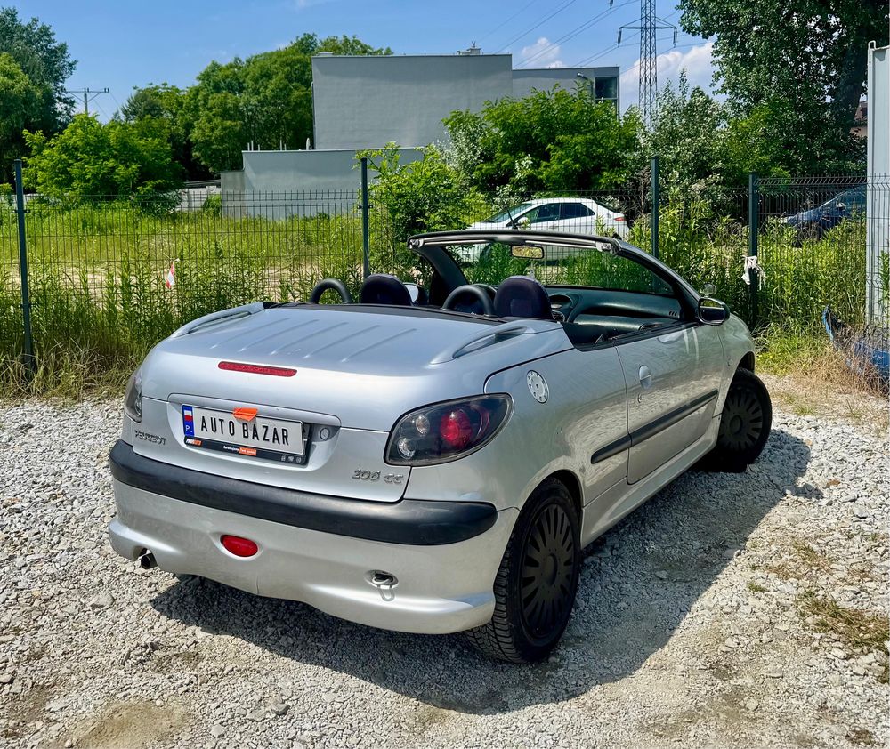 Peugeot 206 CC 1.6 Benzyna * Cabrio * 2003 rok * Mega Stan