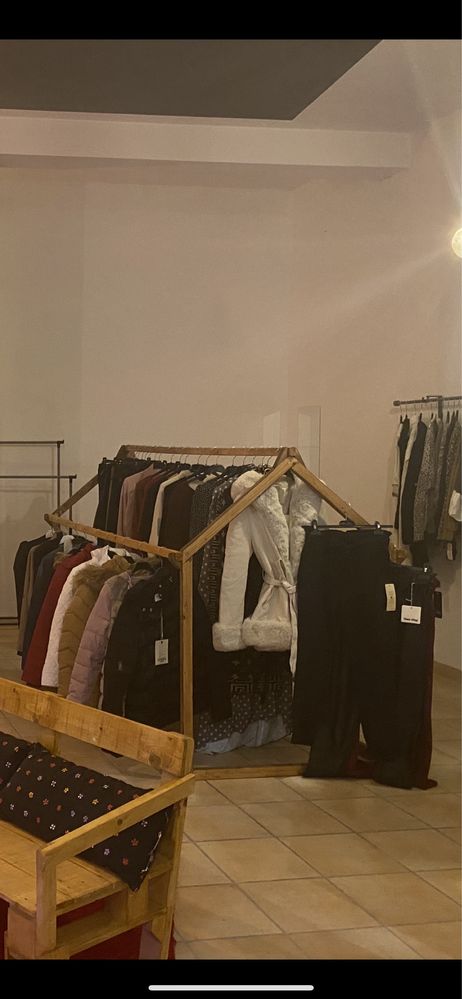 Expositor para roupa