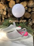 Кроксы оригинал Crocs LiteRide Clog Electric Pink розовые 36-39