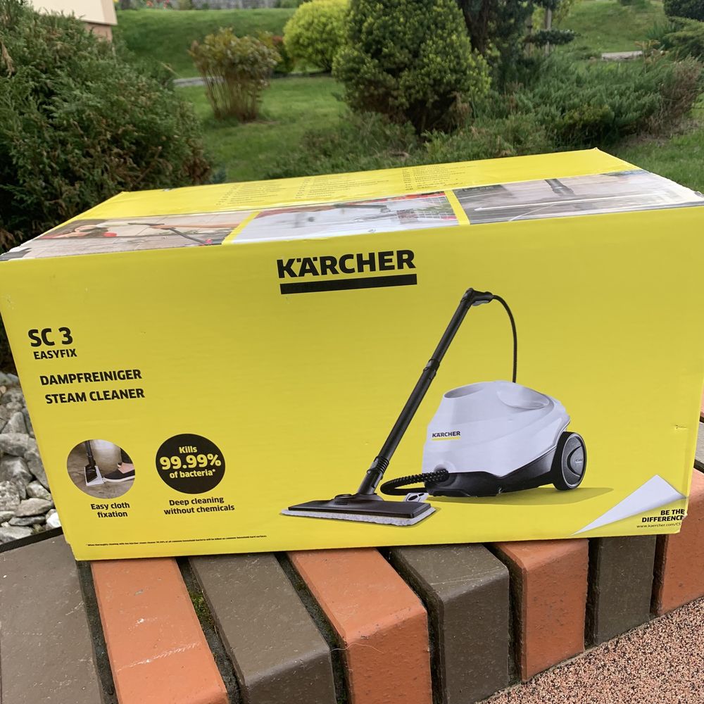 Пароочиститель/ пароочисник  karcher sc3 EasyFix     Белый